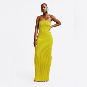 Hanifa ROXI KNIT TUBE MAXI